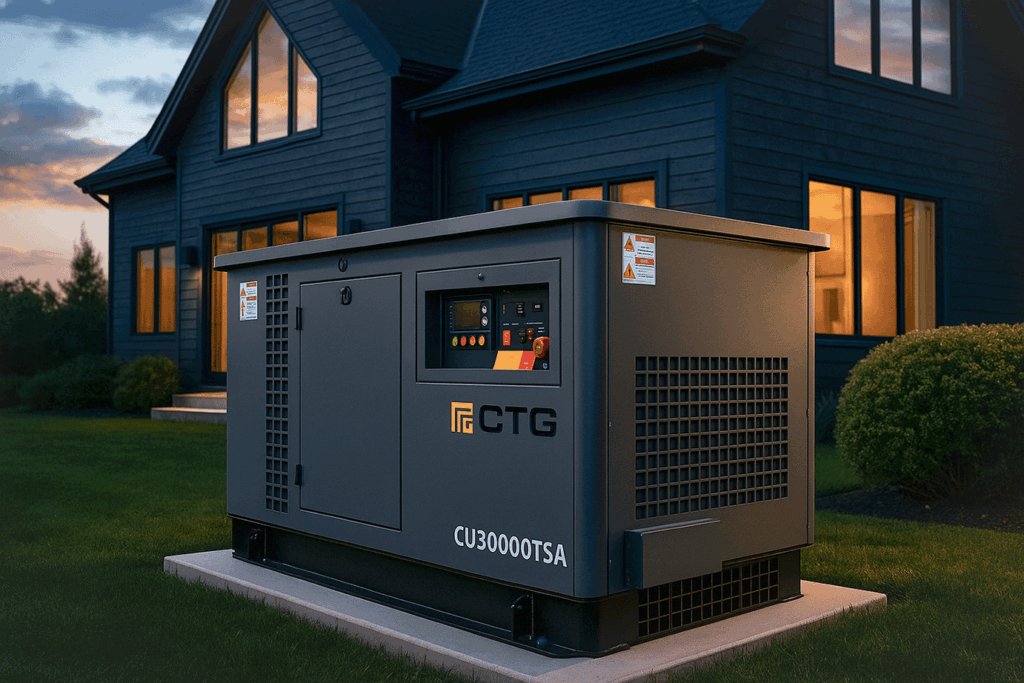 Газовый генератор CTG CU30000TSA