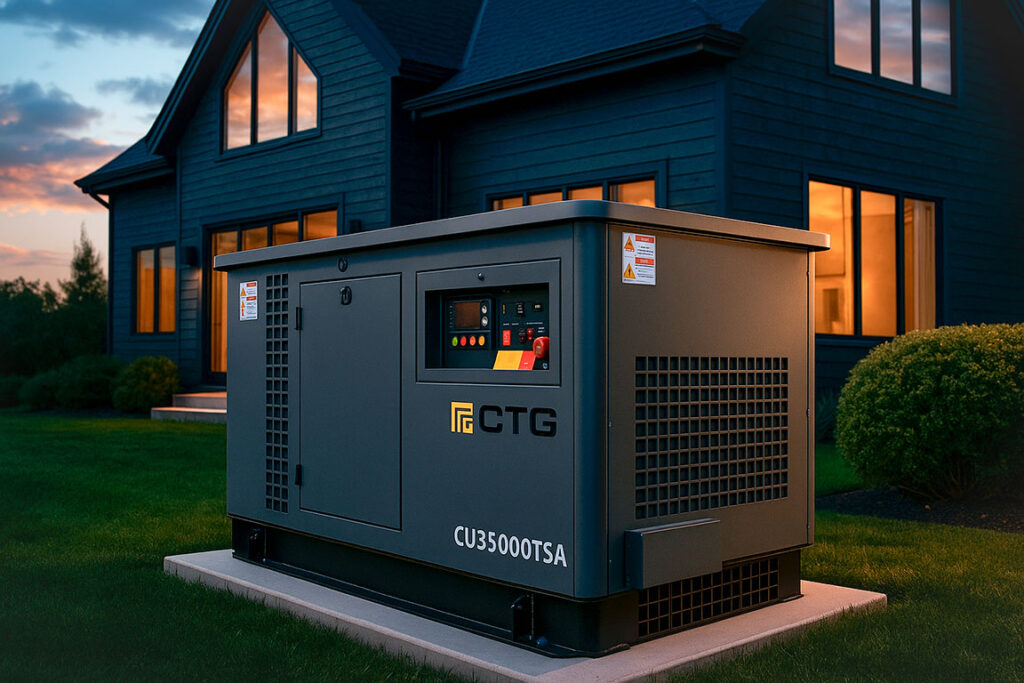 Газовый генератор CTG CU35000TSA